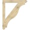 Ekena Millwork Funston Arts & Crafts Rough Sawn Bracket, Douglas Fir, 4"W x 40"D x 48"H BKT04X40X48FST03RDF - alternate 2
